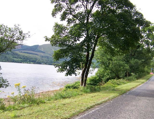 A glimpse of Loch Fyne from the A83
