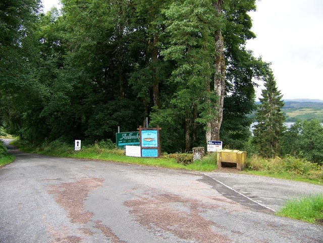 B840 near Ardbrecknish House