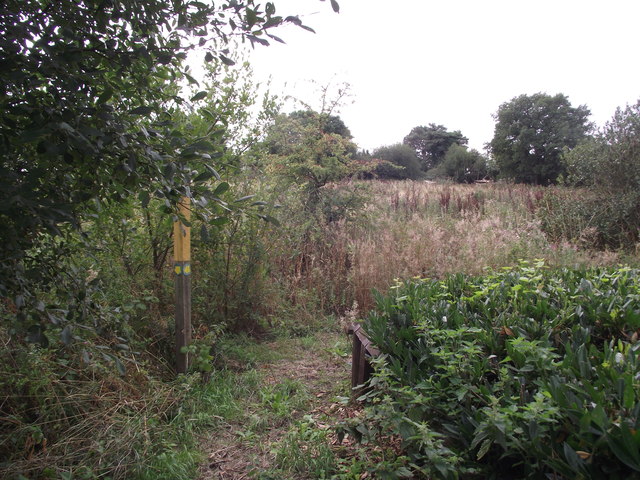 Footpath from the A511 to the B585