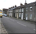 Houses on the east side of Llywelyn Street, Ogmore Vale