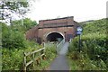 Rail bridge over Ribble Link