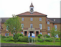 Front door, Farnham Road Hospital. Guildford