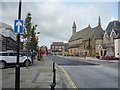 NZ2130 : Market Place and St. Anne’s Church, Bishop Auckland by JThomas