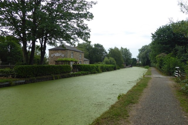 Savick House and Lancaster Canal пїЅ DS Pugh Geograph Britain and Ireland image