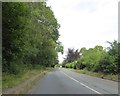 Worcester Road passing Worcester Walk Copse