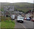 Waun Wen Terrace directions sign, Nantymoel