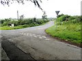 The Tullyet Road junction on the Carrickacullion Road