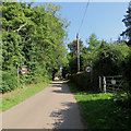 Balsham: on Woodhall Lane