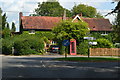 Bend in the road, Sherborne St John