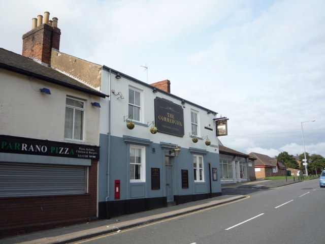 The Commercial public house on Commercial Street, Willington