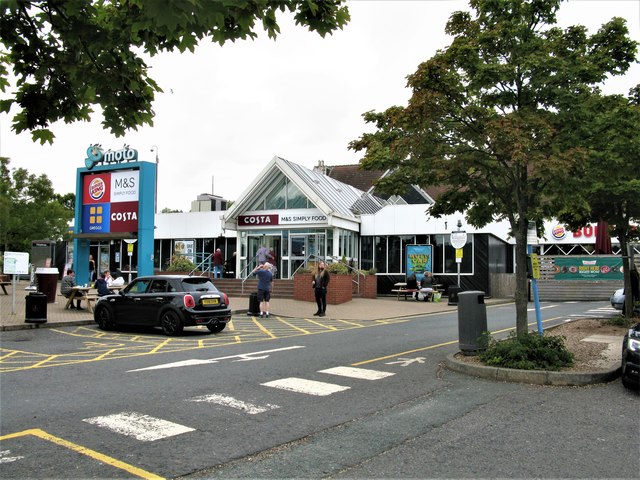 Ferrybridge Services M62 Junction 33 G Laird Geograph