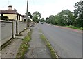 Cottages on the A25 at the southern outskirts of Newtownhamilton