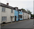 Takeaway in a row of houses, Dorchester Road, Maiden Newton