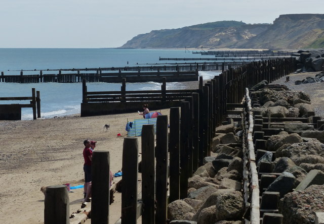 Sea defences at Overstrand