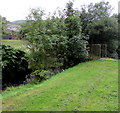 River Ogmore footbridge in Nantymoel