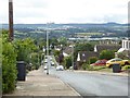 View down Tollards Road, Countess Wear, Exeter