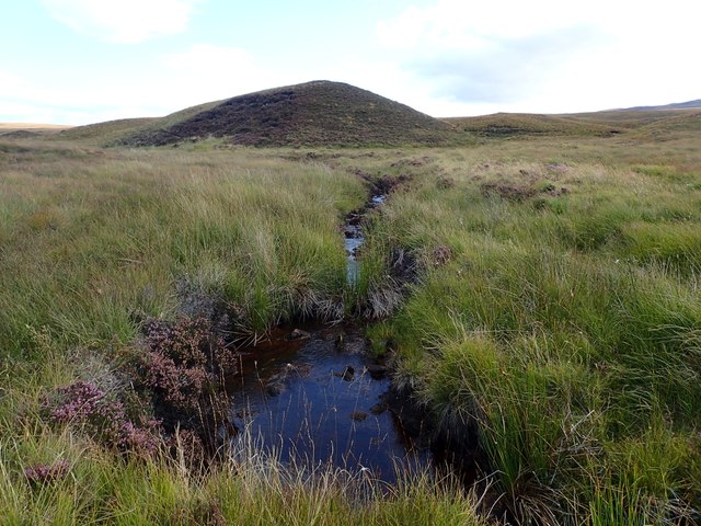 Tributary of Allt Lon a' Chuil and Heathery Slope