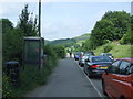 Telephone box on the A57, Ashopton