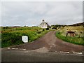 NG8491 : Minor  road  to  crofts by Martin Dawes