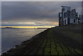 NT2577 : West Breakwater, Leith Western Harbour by Ian Taylor