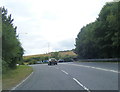 A4059 at Hirwaun Road roundabout