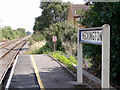 On the east end of Heckington station