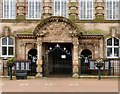 Entrance to Leigh Town Hall