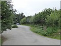 Car park for the Old Inn, Widecombe in The Moor