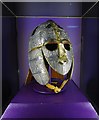 TM2849 : Replica of the Anglo Saxon helmet found at Sutton Hoo by Neil Theasby