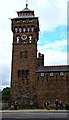 Clock Tower, Cardiff Castle, Wales