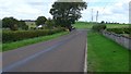 Looking back to Rutherend Toll junction on the A726