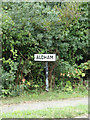 TL9226 : Aldham Village Name sign by Geographer