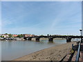 The Thames Path National Trail near Battersea Bridge