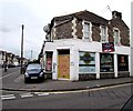 Derelict corner premises in Weston-super-Mare