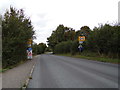 Entering Chappel on the A1124 Colchester Road