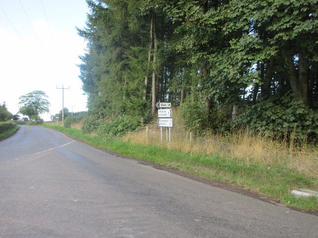 Junction near Stracathro