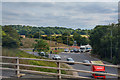 SU4772 : West Berkshire : Chieveley Interchange by Lewis Clarke