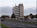 Newbury House across A12 Eastern Avenue