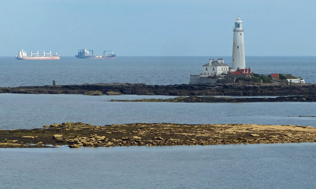 St Mary's Island and Lighthouse