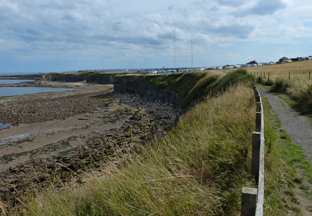 Coastal footpath at Hartley Bay