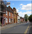 Towards the eastern end of High Street Kenilworth