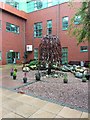 SJ3896 : Metal tree sculpture Walton Centre by Richard Hoare