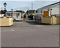 Entrance to Rustic Park residential park homes site, Severn Beach