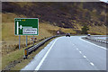 Southbound A9 near Crubenmore