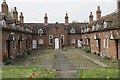 Almshouse courtyard