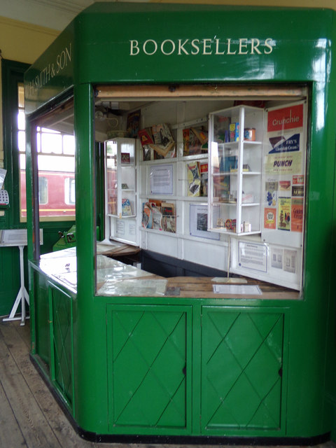 Shop at Chappel & Wakes Colne Railway Station