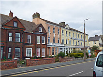 TM2531 : Buildings on Marine Parade, Dovercourt by Robin Webster
