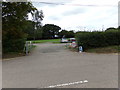 TL8928 : Entrance to the Railway Station Car Park by Geographer
