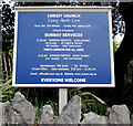 Christ Church information board, Montpelier, Weston-super-Mare