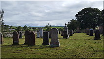 NX7869 : Graveyard at Kirkpatrick Durham by Peter Mackenzie